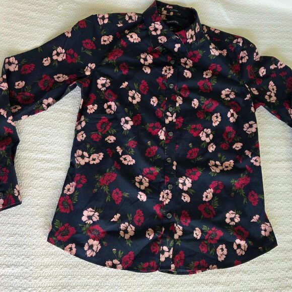Land's End  Woman Shirt Size 4P - Picture 3 of 7